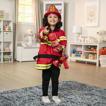 Load image into Gallery viewer, Fire Chief Role Play Costume Set