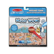 Load image into Gallery viewer, Water Wow! Around Town Deluxe Water-Reveal Pad - On the Go Travel Activity