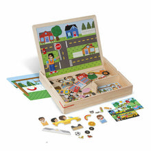 Load image into Gallery viewer, Wooden Magnetic Matching Picture Game/ Ages 3+