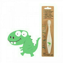 Load image into Gallery viewer, Jack N' Jill Bio Toothbrush (TM) Compostable & Biodegradable Handle