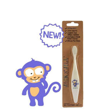 Load image into Gallery viewer, Jack N' Jill Bio Toothbrush (TM) Compostable & Biodegradable Handle