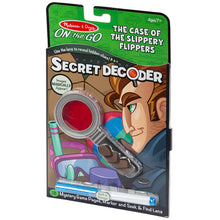 Load image into Gallery viewer, Secret Decoder Set - Case of the Slippery Flippers
