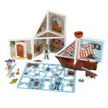Load image into Gallery viewer, Magnetivity Magnetic Building Play Set - Pirate Cove (4 to 10 years)