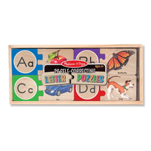 Load image into Gallery viewer, Self-Correcting Alphabet Letter Puzzles  4+
