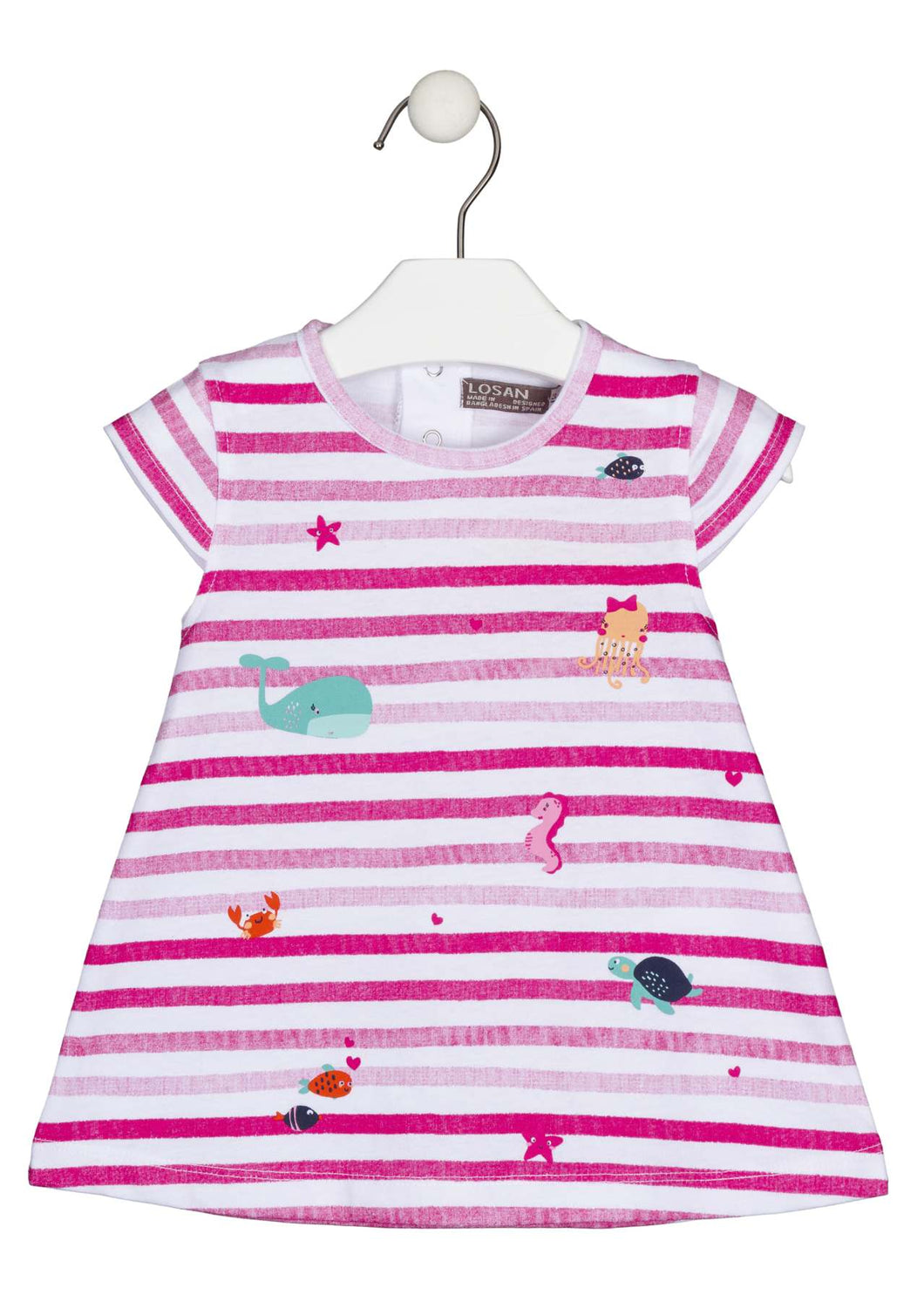 Pink Sea Line Dress