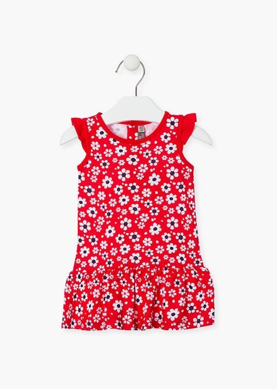Red Flower Dress