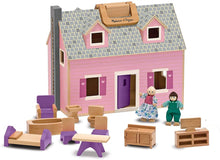 Load image into Gallery viewer, Fold &amp; Go Dollhouse
