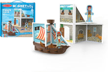 Load image into Gallery viewer, Magnetivity Magnetic Building Play Set - Pirate Cove  (4 to 10 years)
