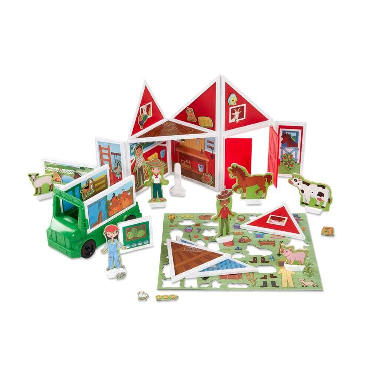 Magnetivity Magnetic Tiles Building Play Set – On the Farm (4 to 10 years)