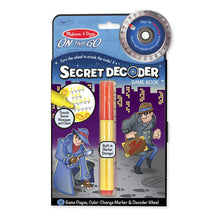 Load image into Gallery viewer, Secret Decoder Game Book - On the Go Travel Activity Book
