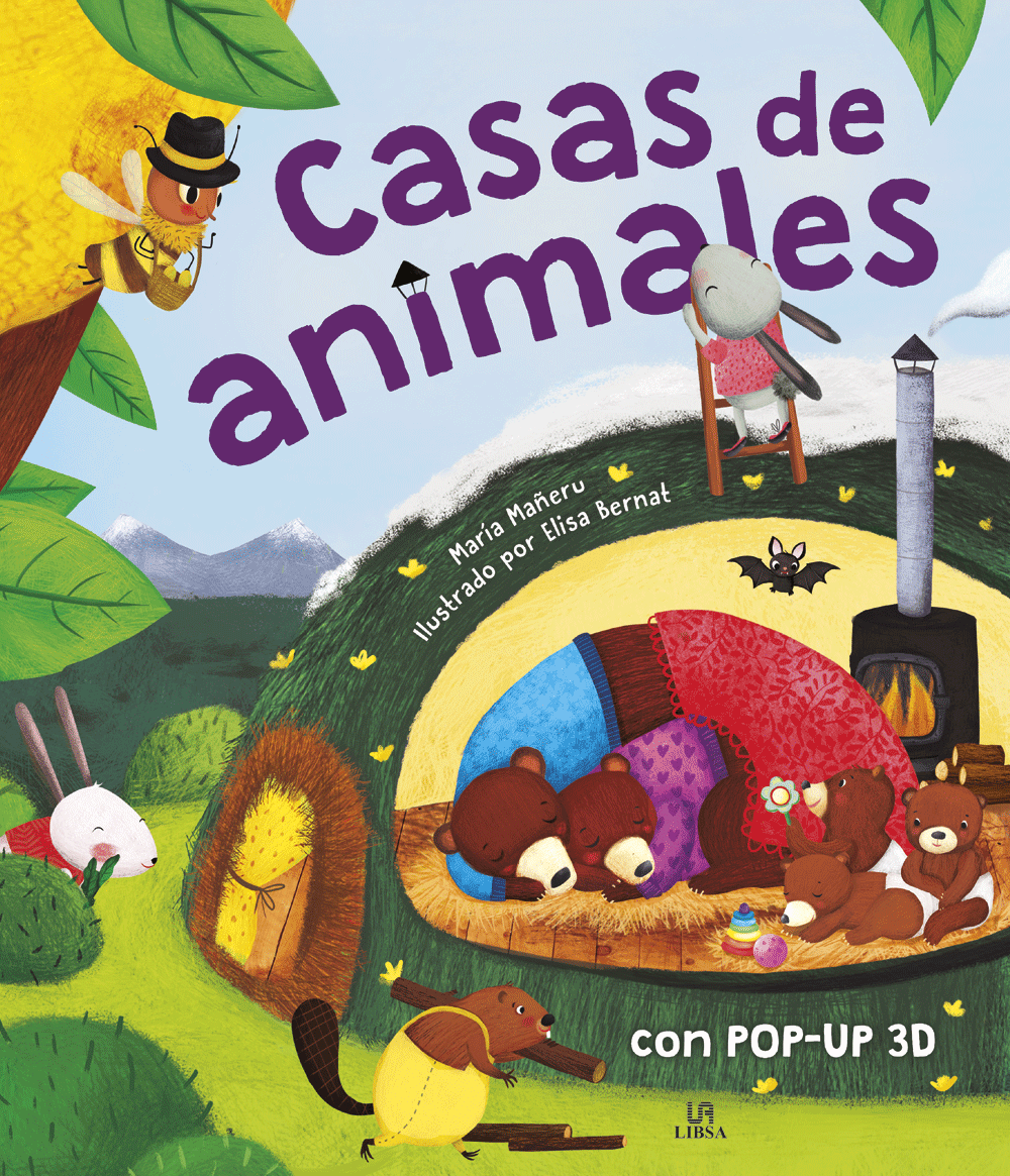 Casas de animales - Pop Up 3D