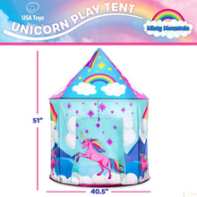 Load image into Gallery viewer, Misty Mountain Unicorn Tent
