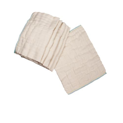Osocozy Bamboo Organic Cotton Prefolds (6pk)