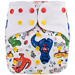 Lichtbaby AIO Pocket Diaper 2 Layer Microfiber Sewed in Insert